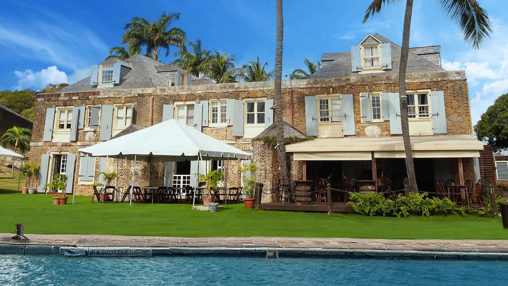 Copper and Lumber Store Historic Inn in English Harbour Town, Antigua and Barbuda